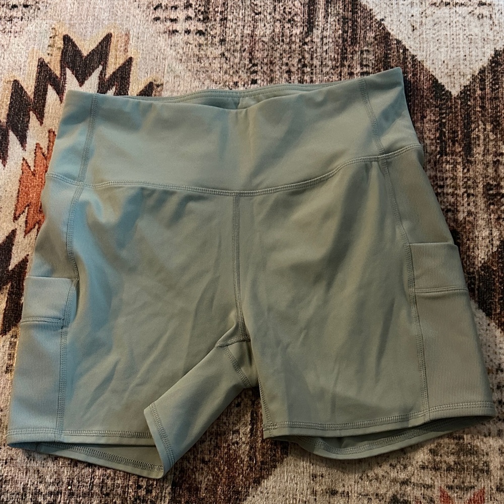 RBX Women's Sage Green Bike Shorts